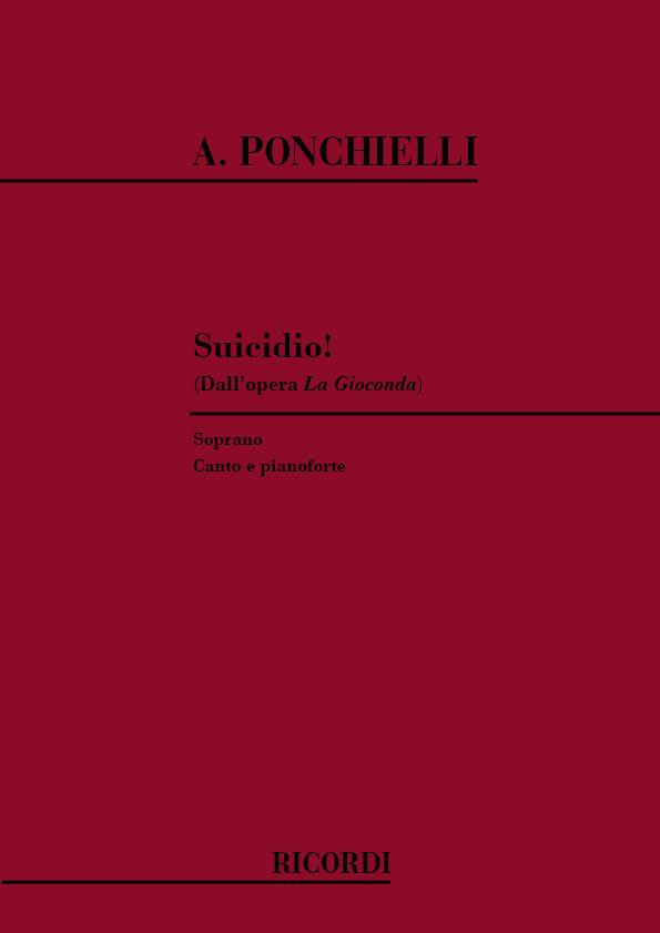 La Gioconda: Suicidio! - pro zpěv a klavír